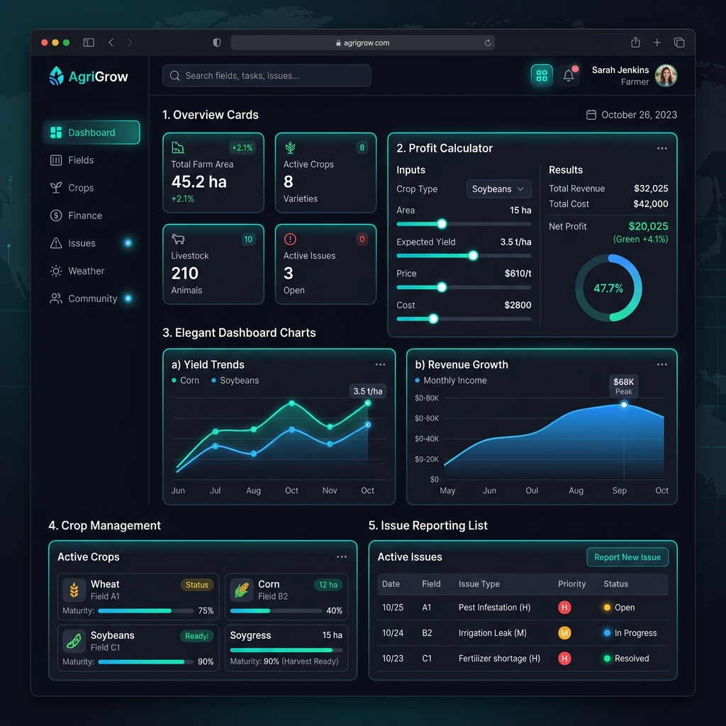 Farmer Management System